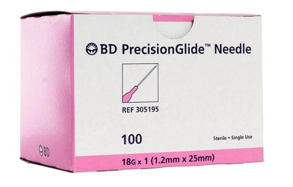 BD 305195 PrecisionGlide Needle 18G x 1