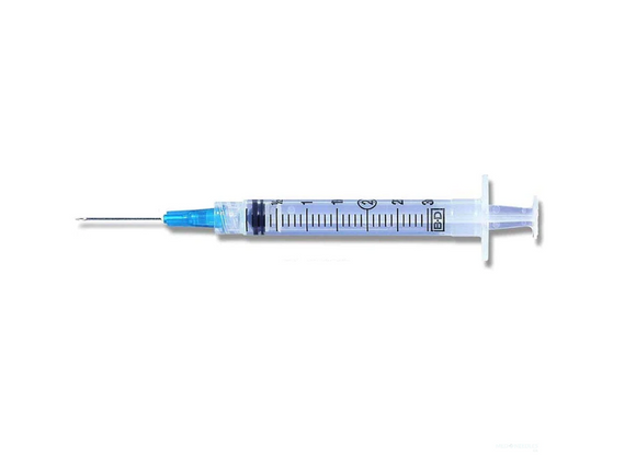 BD 309626 Slip-Tip Tuberculin Syringe with Detachable Needle | 1mL | 25G x 5/8