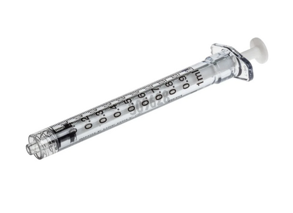 BD™ 309628 General Use Syringe (No Needle)1 mL Luer-Lok™ Tip | 100 per Box