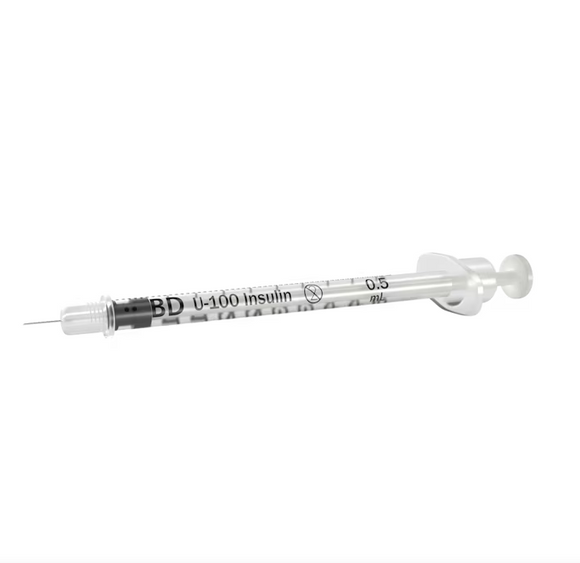 BD 324920 Syringe | 0.5ML 31G X 6MM Needle  | 100 per Box