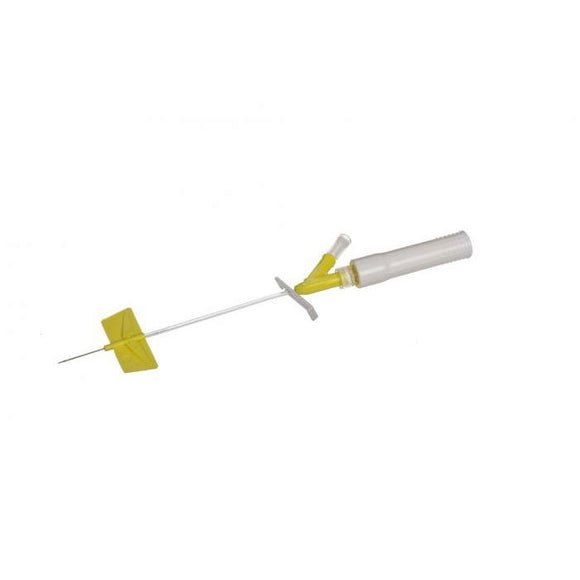 BD 383319  Saf-T-Intima Integrated IV Catheters Yellow 24G X .75