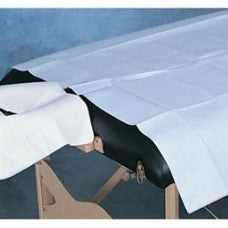 Drap drapé jetable en tissu/dos poly 40