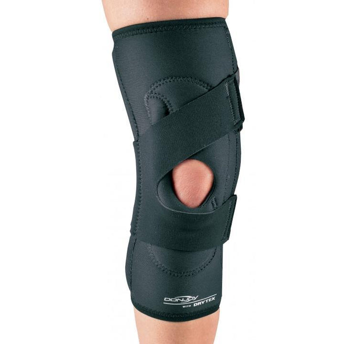 DonJoy Lateral J Buttress Patella Knee Brace (No Hinge) - SpaSupply