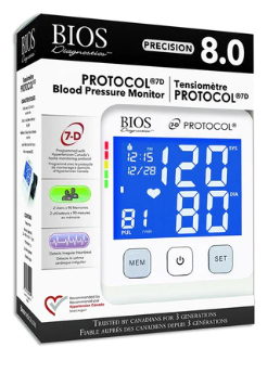 BIOS Precision Series 8.0 Premium Blood Pressure Monitor - BD240