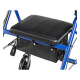 Drive Adjustable Height Rollator, 6" Casters