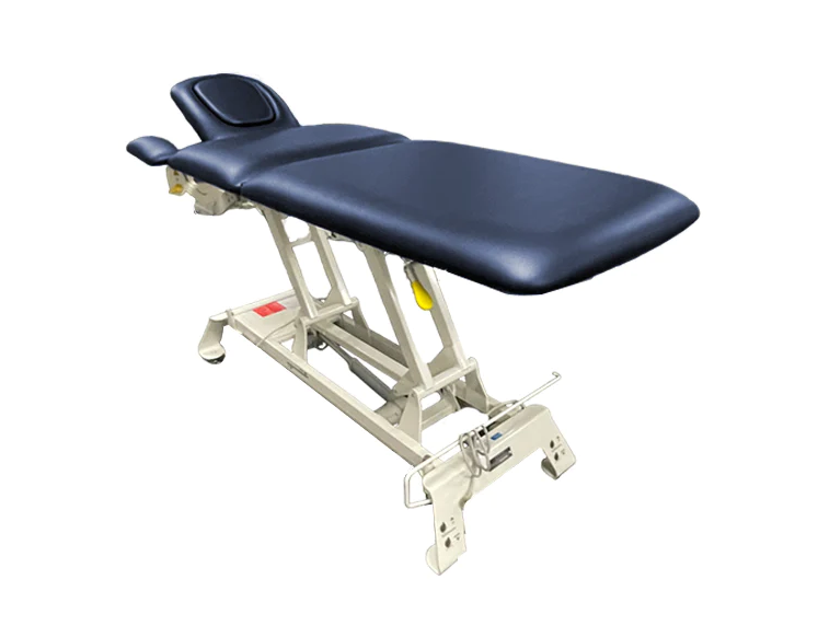 Table de traitement de luxe à 5 sections de la série Ci avec drainage postural SKU : 14-3503-Deluxe-Black