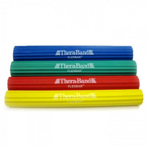TheraBand FlexBar Combo Pack (Jaune, Rouge, Vert, Bleu)