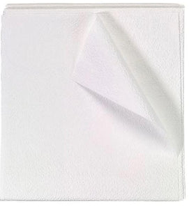 Disposable Drape Sheets 2/Ply Tissue 36"x40" 100/Case - SpaSupply
