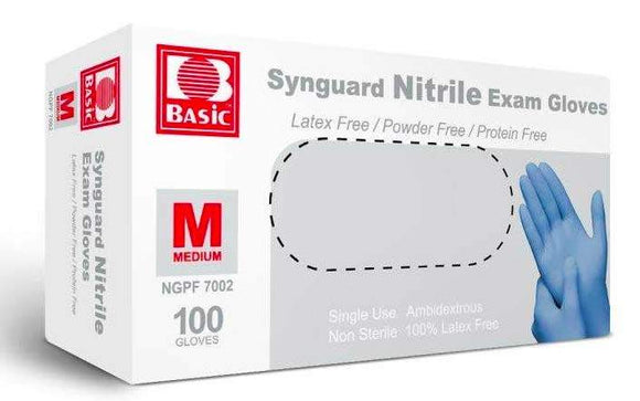 Synguard Nitrile Gloves (1000/cs)