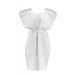 Disposable Exam Gowns White Tissue/Poly 3 ply 30"x42" 50/Case - SpaSupply