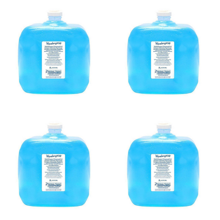 Gel à ultrasons Wavelength MP 5 litres (lot de 4)