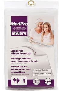 Protège-oreiller en vinyle à fermeture éclair MedPro 745-414 (paquet de 2)