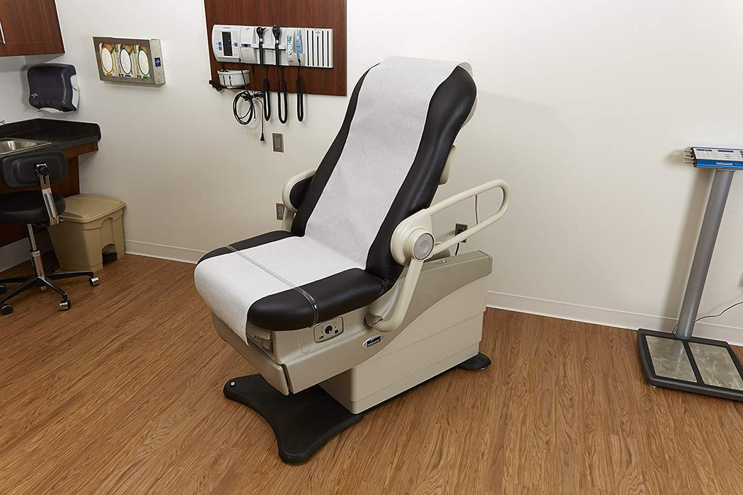 Medical Spa Essentials Quality Table Paper, Smooth 27" Width 225' Length, White (case Of 12)