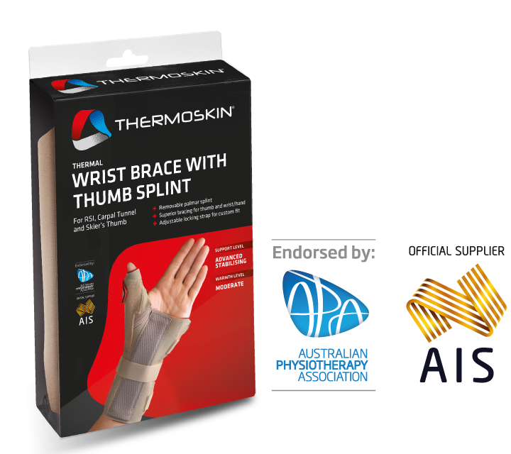 Thermoskin Thermal Wrist Brace with Thumb Spica