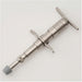 Standalone angled view of the silver metallic Activator I Chiropractic Adjusting Instrument, the original high-speed, low-force tool designed to provide accurate and consistent thrust for healthcare professionals.