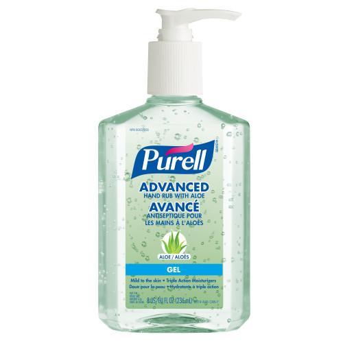Purell Advanced Gel Hand Sanitizer with Aloe 8 oz. (6 Pack)