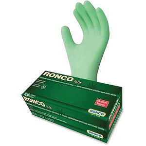 RONCO ALOE Synthetic Stretch Disposable Glove 5 mil (1000/Case) –  therapysupply