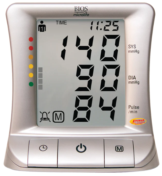 BIOS Diagnostics Automatic Blood Pressure Monitor