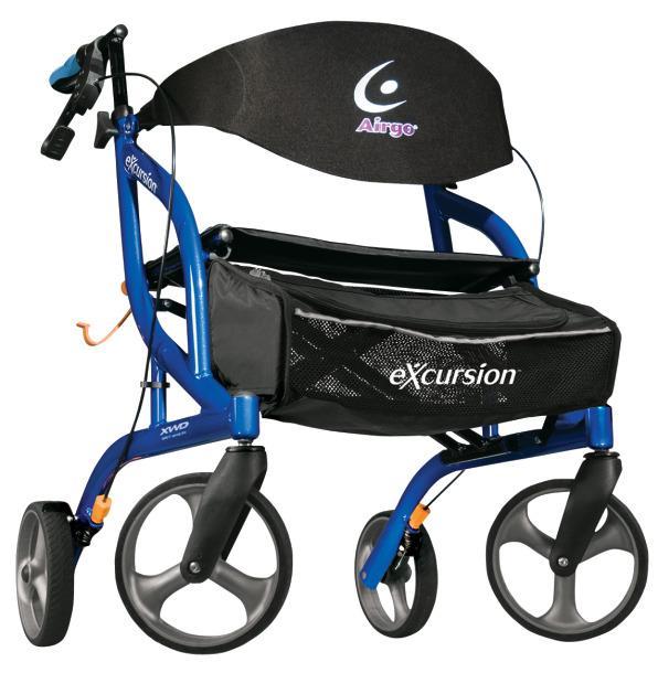 Airgo eXcursion XWD Lightweight Rollator - SpaSupply