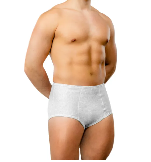Hernia Support Post-Op HIGH Cut Brief (#609)