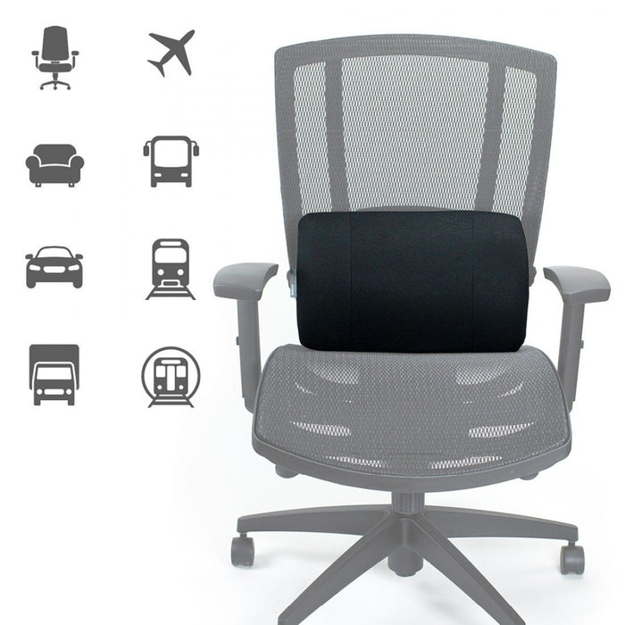 ObusForme Side to Side Lumbar Cushion with Massage - SpaSupply