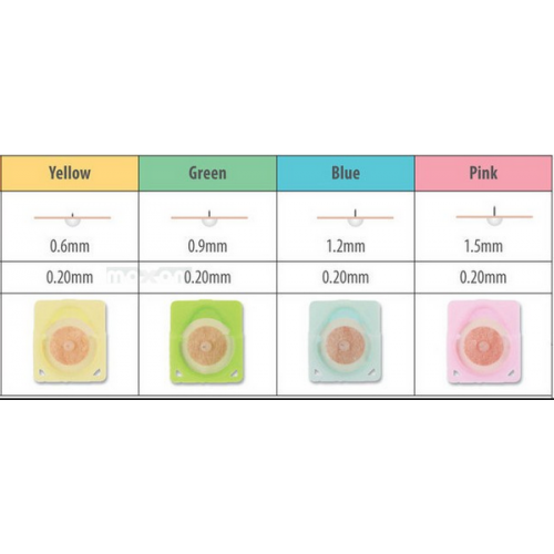 Seirin Pyonex Single Press Needles (100/box)