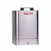 Straight-on front profile of the compact Chattanooga Hydrocollator E2 hot pack heating unit, showcasing its durable stainless steel construction ideal for clinical countertops.