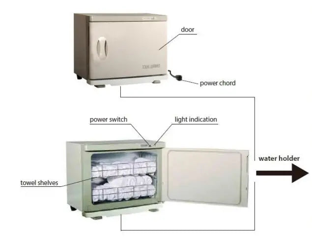 Professional UV Sterilizer Towel Warmer MJH23