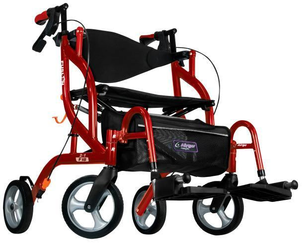 Airgo Fusion F18 Rollator & Transport Chair - SpaSupply