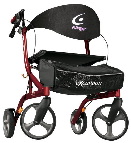 Airgo eXcursion X20 Lightweight Rollator - SpaSupply
