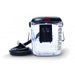 Standalone front view of the DonJoy IceMan CLEAR3 Cold Therapy System, featuring its clear cooler design for easy refill indication, black lid, and hose for consistent post-operative pain relief.