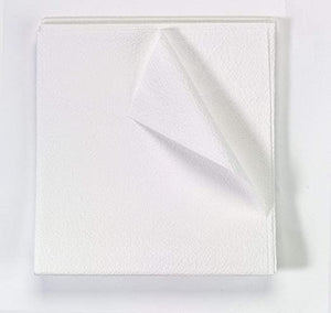 Exam Drape Sheet 36 in x 60 in Tissue 2 Ply White 100/Ca