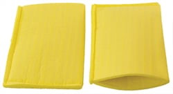 Electrode Sponge, 3 in. x 4.75 in. , Yellow, 4/pk