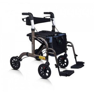 Evolution 2 in 1 Transport Chair/Rollator Combo