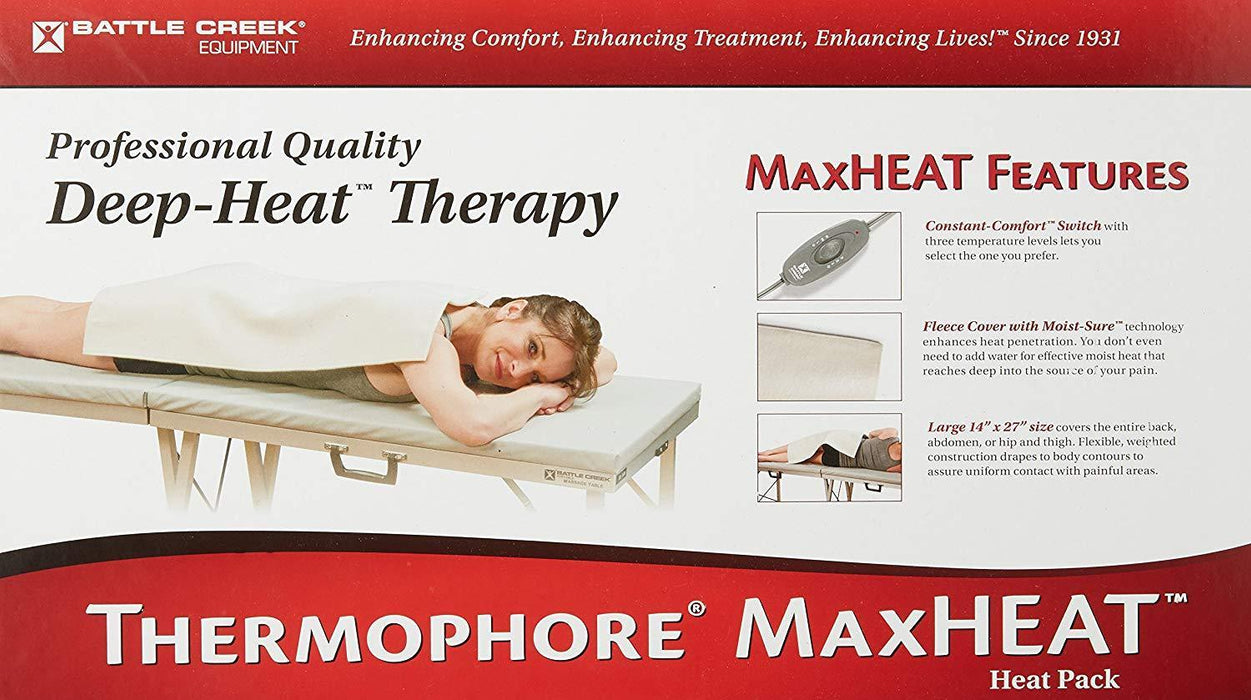 Thermophore MaxHeat Moist Heat Pack Standard 14"x27" - SpaSupply