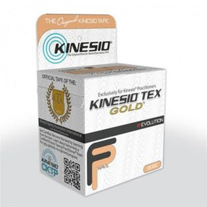Kinesio-Tex Gold Tape FP Rouleau Simple - 2" x 16.4' Couleur Beige (2 Rouleaux)
