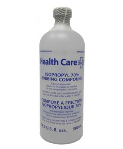 Healthcare Plus® Isopropyl Alcohol 500ml 70% (12 Pack)