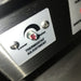 Close-up detail of the front panel and thermostatic temperature control area on the professional-grade Hydrocollator SS-2 mobile therapy unit.
