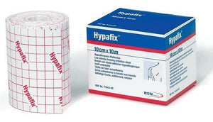 Hypafix Adhesive Dressing Retention Sheets 10cm x 10m - SpaSupply