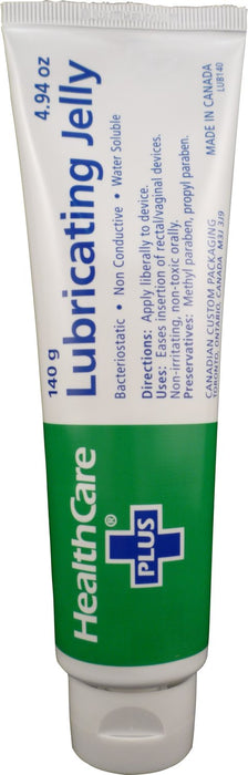 Healthcare Plus Lubricating Jelly Tube 140g (10 Pack)