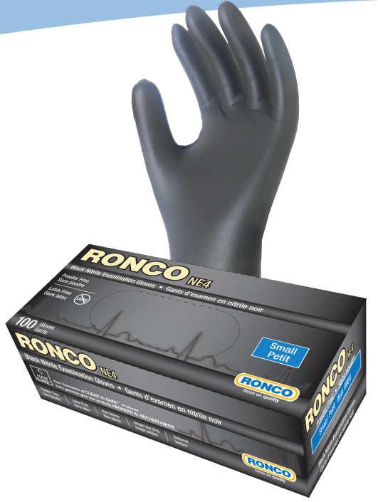 RONCO NE4 Nitrile Examination Gloves (1000/case) - SpaSupply