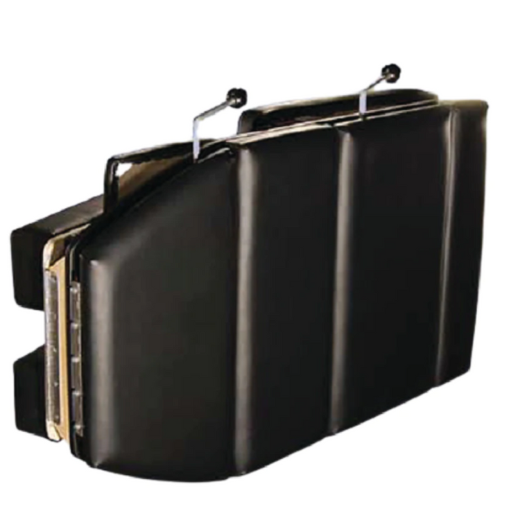 Portable Chiropractic Drop Table 180 Series folded compact storage position