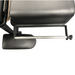A detailed view of the leg support and frame stability features of the Portable Chiropractic Drop Table 180 Series.