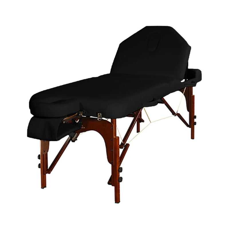 Luban-Yalding wooden massage table black colour