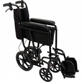 Chaise de transport en aluminium ProBasics avec roues de 12 po