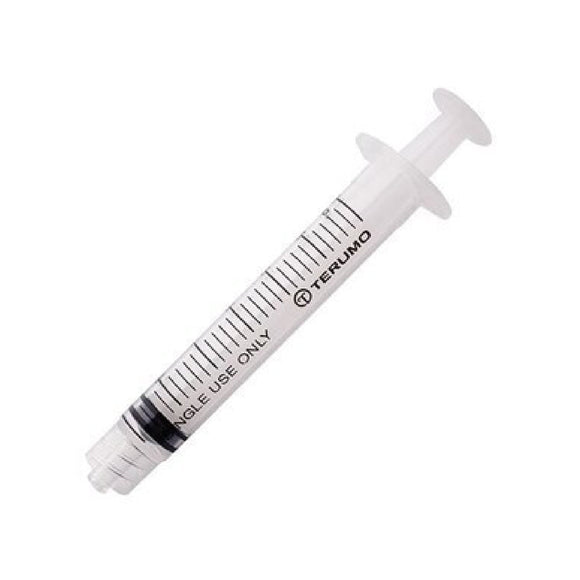 Terumo Syringe Only 3 cc/ml 100/Box Luer Lock-3cc-Ref # SS-03L –  therapysupply
