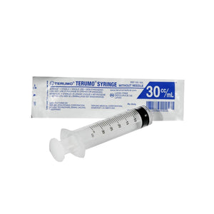 Terumo SS-30L Hypodermic Syringes without Needle | Luer Lock | 30mL - 25 per Box