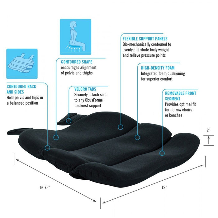 ObusForme Contoured Seat Cushion - SpaSupply