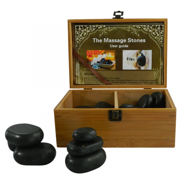 Full Body Massage Stone Set 22pcs - SpaSupply