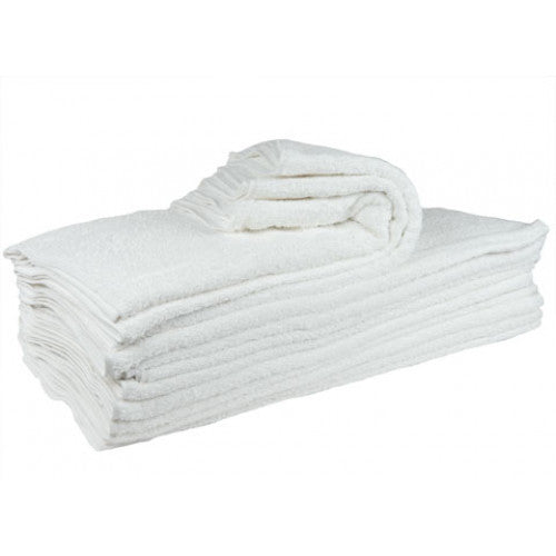 White Full Terry Towel 100 % Cotton (24